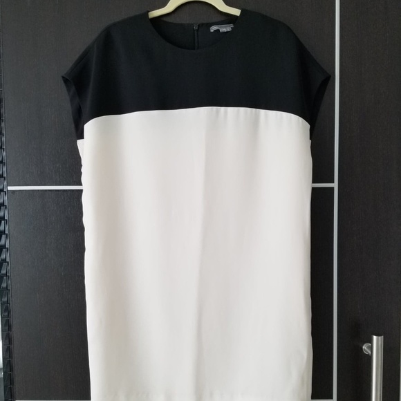 Vince black and white block dress - Picture 1 of 5